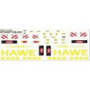 Decals Hawe ULW 2500 gelb