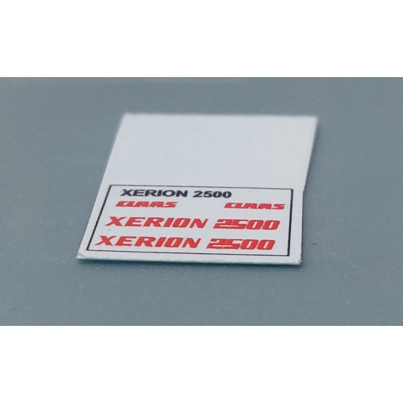 Decals Claas Xerion 2500, 4,50