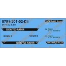 Decals Deutz  Intrac 6.60