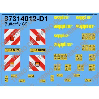 Decals Seppi M Butterfly